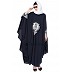 Irani kaftan with embroidery - Navy Blue Irani kaftan with embroidery - Navy Blue